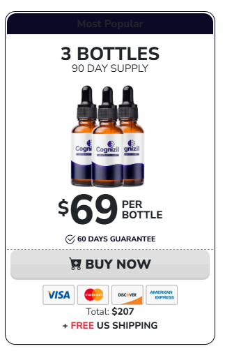 Cognizil 3 Bottles